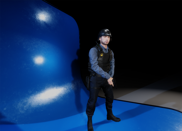Security Guard in-game
