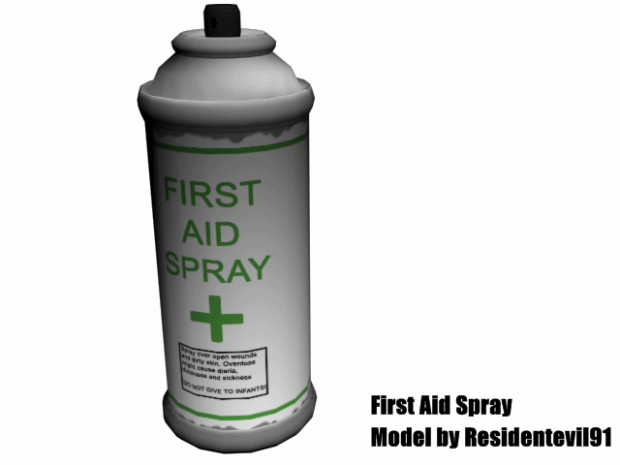 First Aid Spray -WIP-