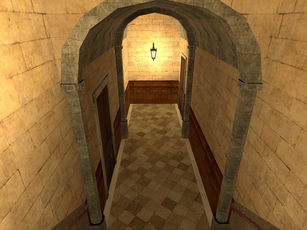 2nd Floor corridor (--> 3rd floor) -wip- 