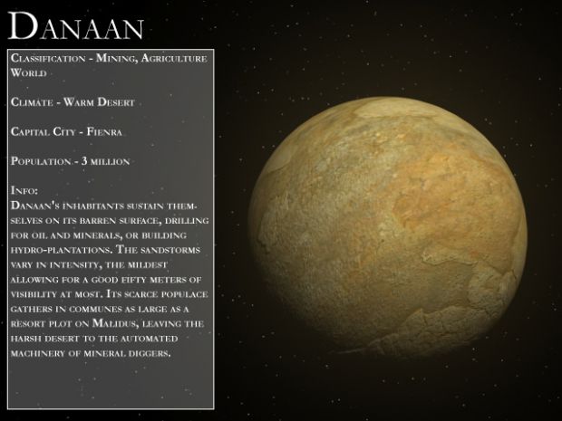 Planet Danaan information
