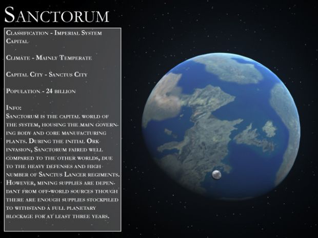 Sanctorum planet profile
