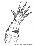Spiked Gauntlets Concept
