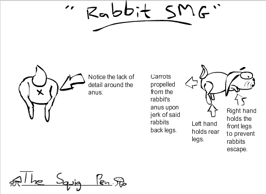 Rabbit SMG Concept Art