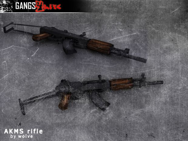  AKMS Rifle, Brass knuckles, Machete