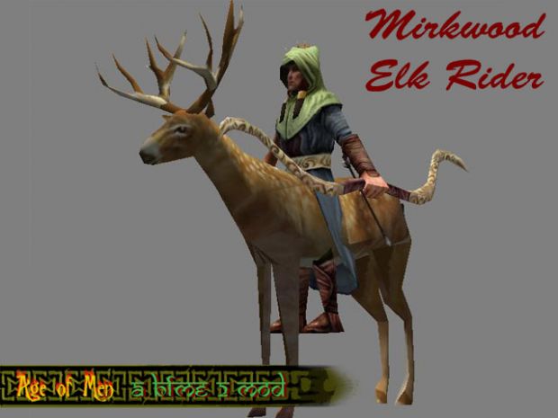 Mirkwood Elk Rider