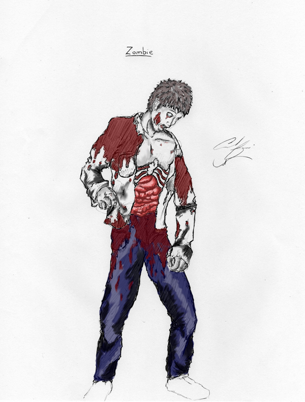 Zombie Concept- Colored