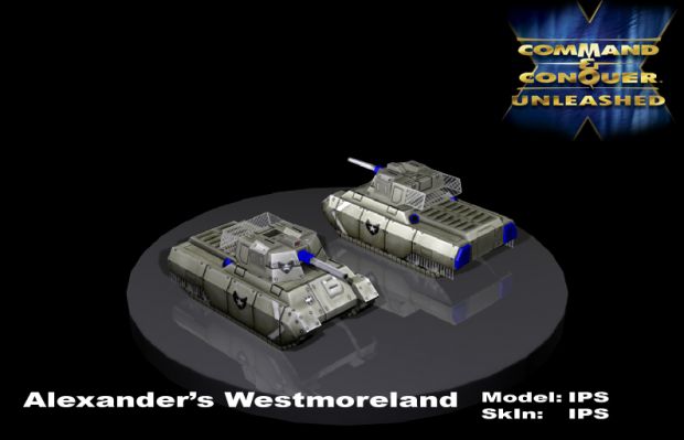 Media Render of Westmoreland for General Alexander