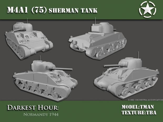 M4A1 Sherman Tank