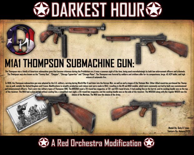 Tommy Gun Info Sheet