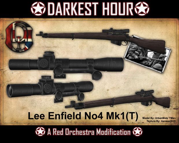 Lee Enfield No4 Mk1(T)