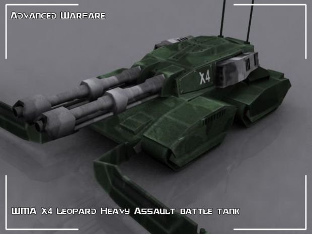 X4 Leopard tank