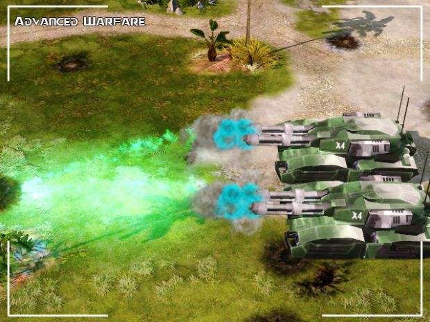 X4 Leopard tank Plasma blasters and missile pods