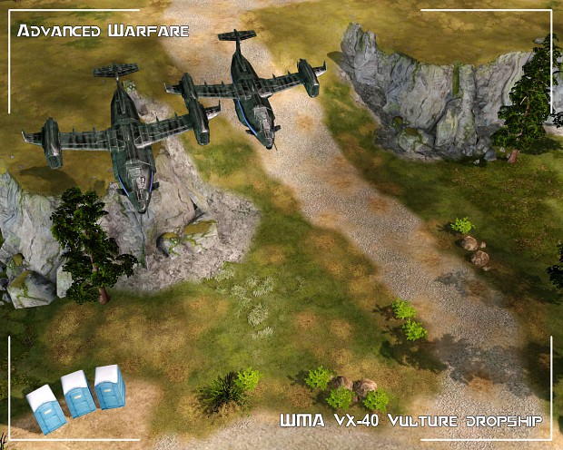 WMA VX-40 Vulture dropships