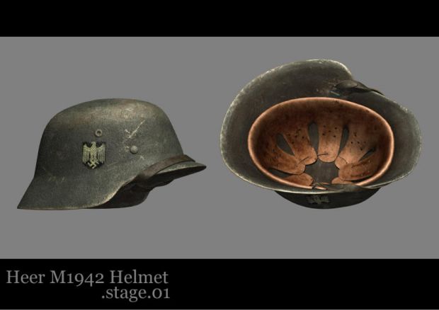 Heer M1942 Helmet
