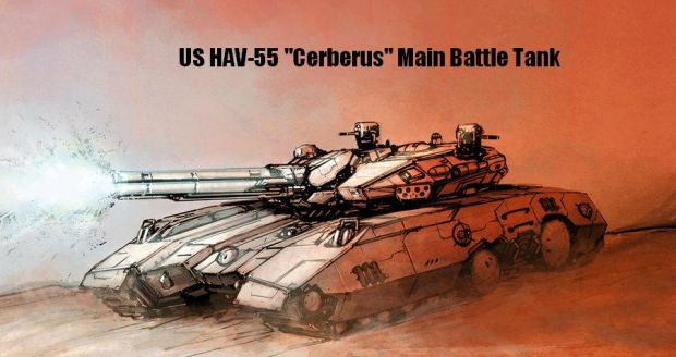 US HAV-55 "Cerberus" Main Battle Tank