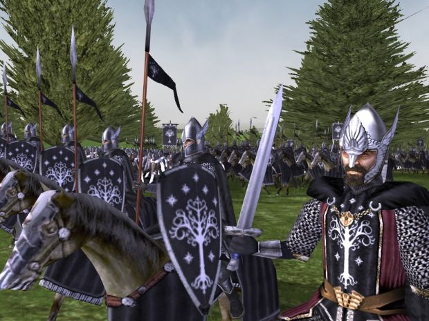 The Fourth Age: Total War - Gondor Captain (Old)