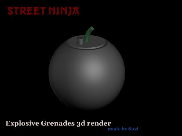 Explosive Grenade Alpha Model