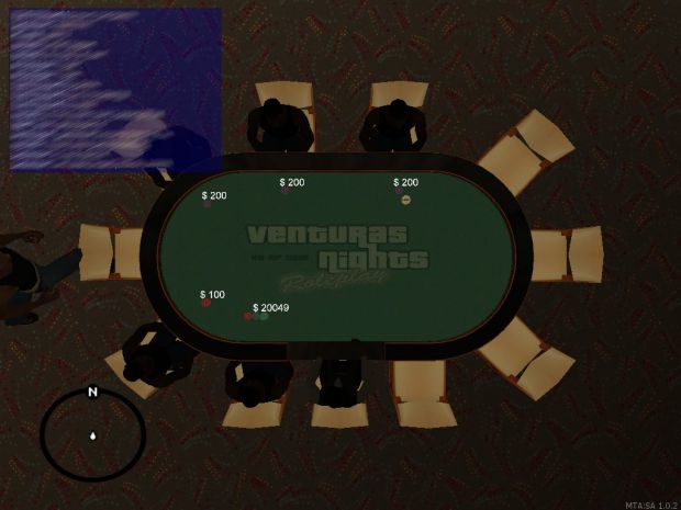 Have a game of poker at a roleplay server