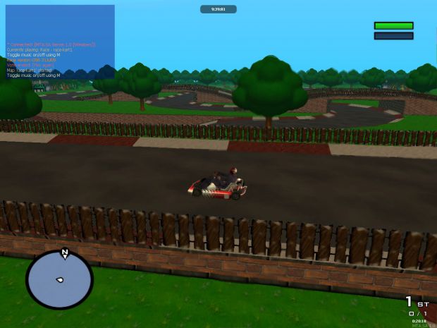 Mario Kart race track