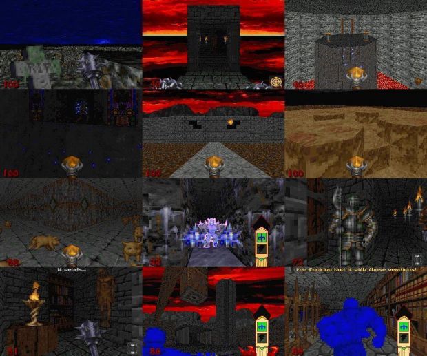 Collage of Screenshots