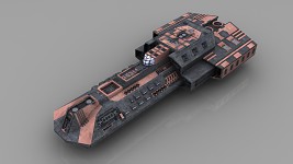 Ancients Frigate (LowPoly)