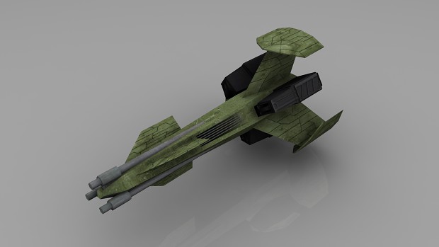 Ancient BattleDrone (Low-Poly Render)