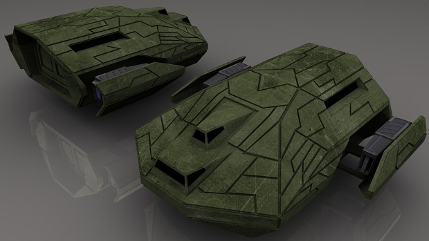 Ancient Troop Carrier (High-Poly Render)