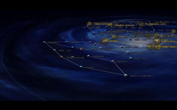 New Stargate Universe GC Map