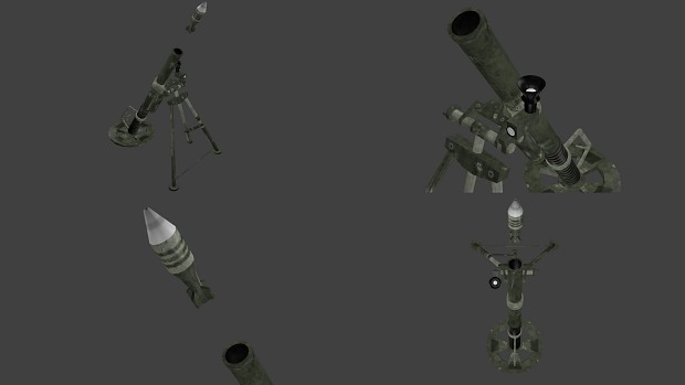 Tau'ri Mortar - Weapon Model