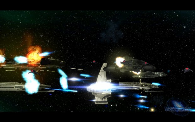 PotW - Wraith Darts facing a Tau'ri fleet