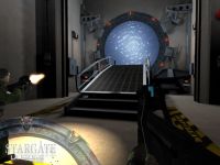 SGC, P90, Stargate and Vortex (animated) In-game !