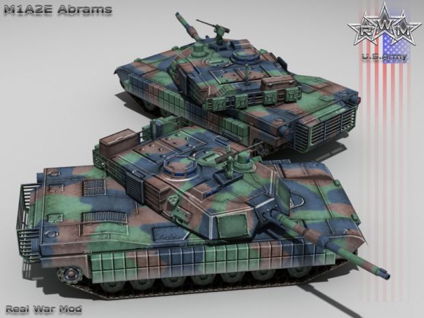 M1A2E Abrams