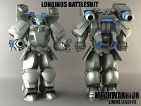 Longinus Battlesuit Front
