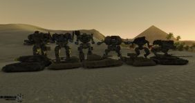 Size Comparison - Selected IS Mechs and Vehicles