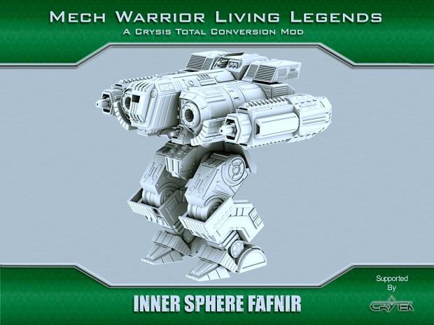 MechWarrior: Living Legends Fafnir 'Mech WIP
