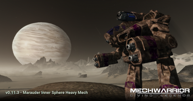 Inner Sphere Marauder 75-ton Heavy Mech (Media)