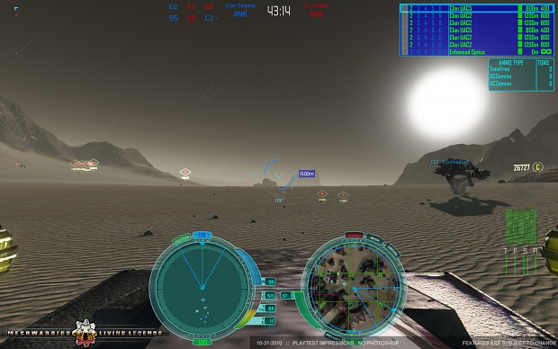 Playtest Impressions from 10-31-2010