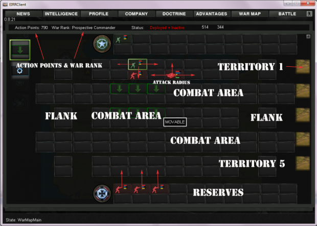 Sector Battle Screen- Alpha Screenshot
