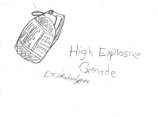HE-99 Hand Grenade