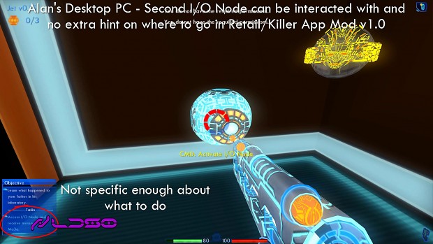 Alan's Desktop PC - Second I/O Node causes confusion for the player
