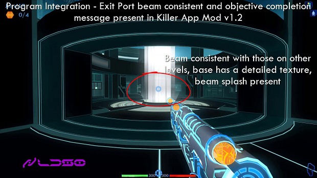 Program Integration - Exit Port beam now consistent