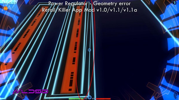 Power Regulator - Escher-like twisted geometry error