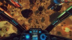 New space backgrounds & cockpits