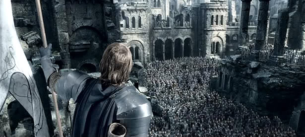 Middle Earth Senhor Dos Anéis Gondor Knight Minas Tirith