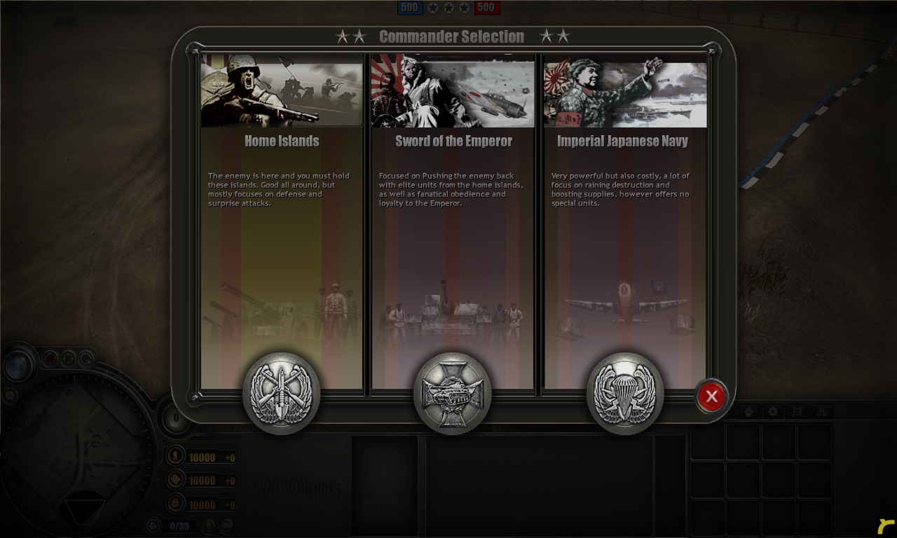 November Updates news - Pacific Thunder mod for Company of Heroes ...