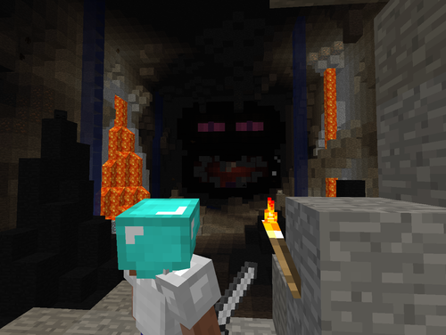 Minecraft gameplay screenshot