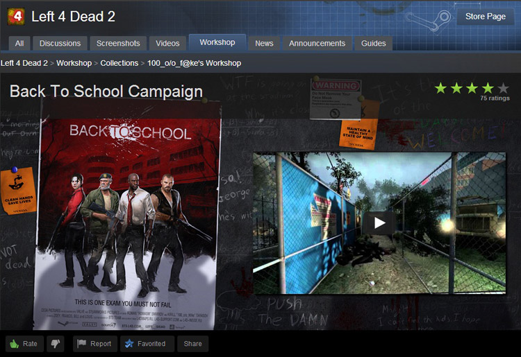 Back To School Mod For Left 4 Dead 2 Mod Db