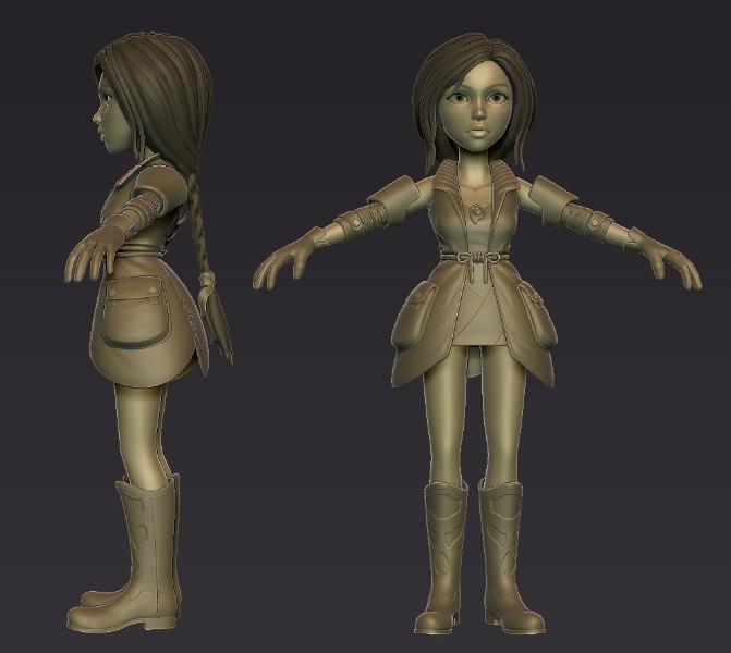 3d character references 3d modelling