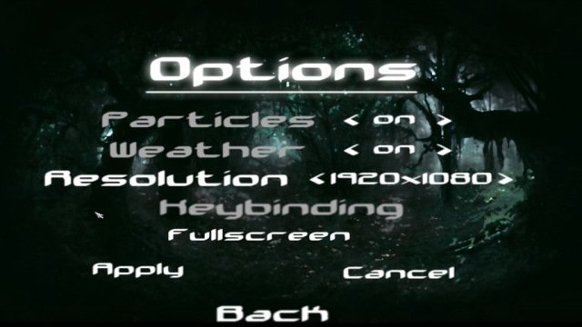 Options Menu