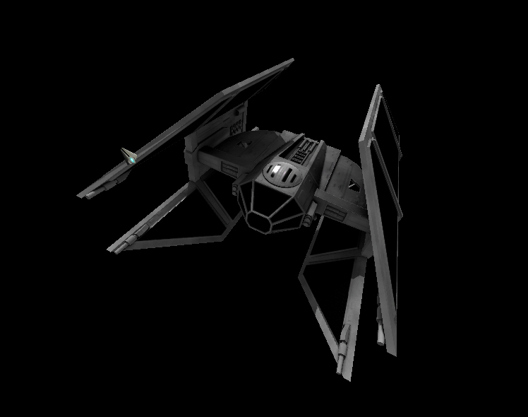 Preliminary TIE Defender. Textures are planned to be redone to be more detailed. 